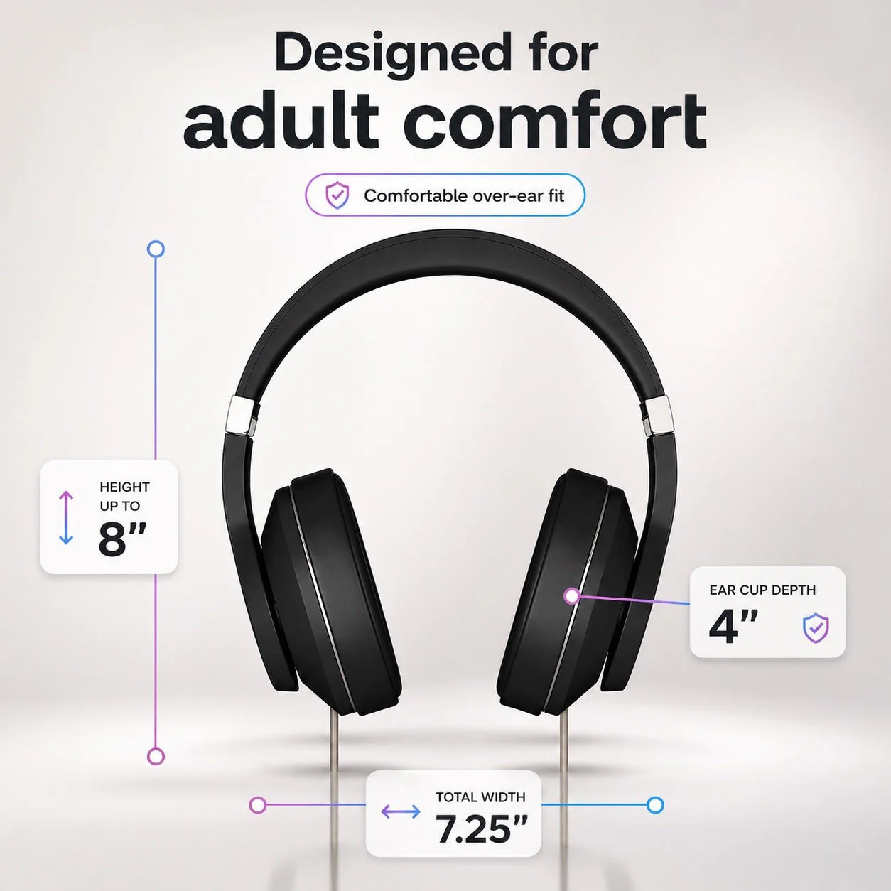DefenderShield® EMF Protection Air Tube Headphones - Image 7