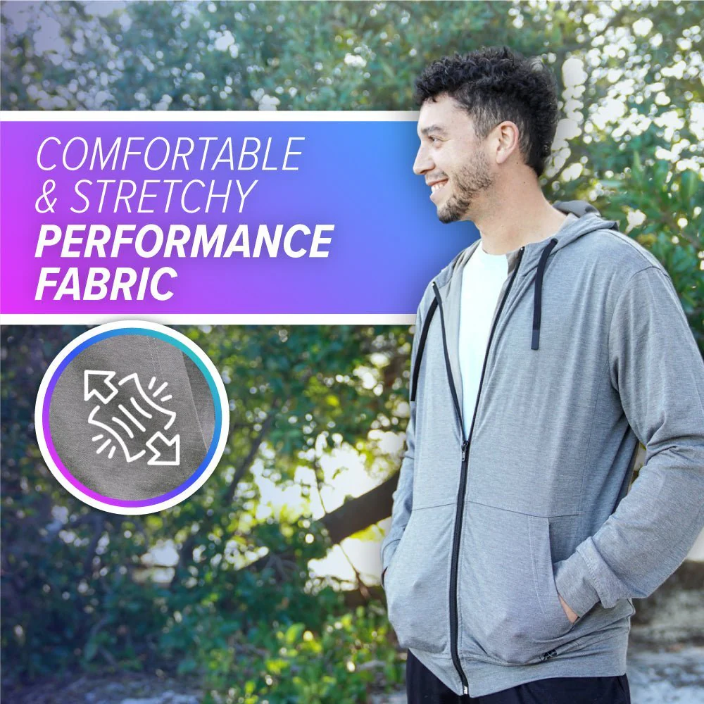 DefenderShield® EMF Protection Hoodie Faraday Jacket - Image 3